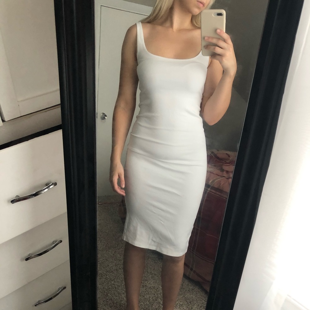Tank Fitted Midi Dress